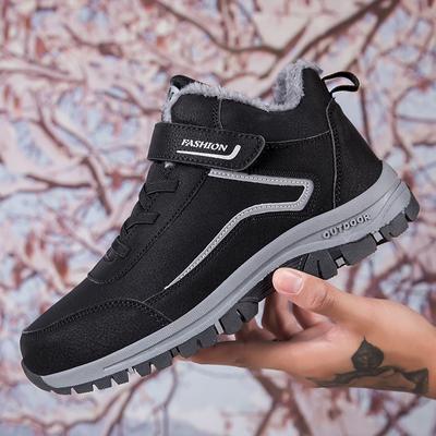 Men Winter Sneaker Shoes New High Quality Sneaker Short Boots with Anti Slip Thick Sole Walking Work Cotton Shoes for Women