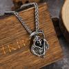 Viking Death Scythe Necklace Pendant