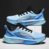 Unisex Full Carbon Plate Running Shoes Professional Marathon Racing Lightweight Bounce Cushion Breathable Sports Men Sneakers