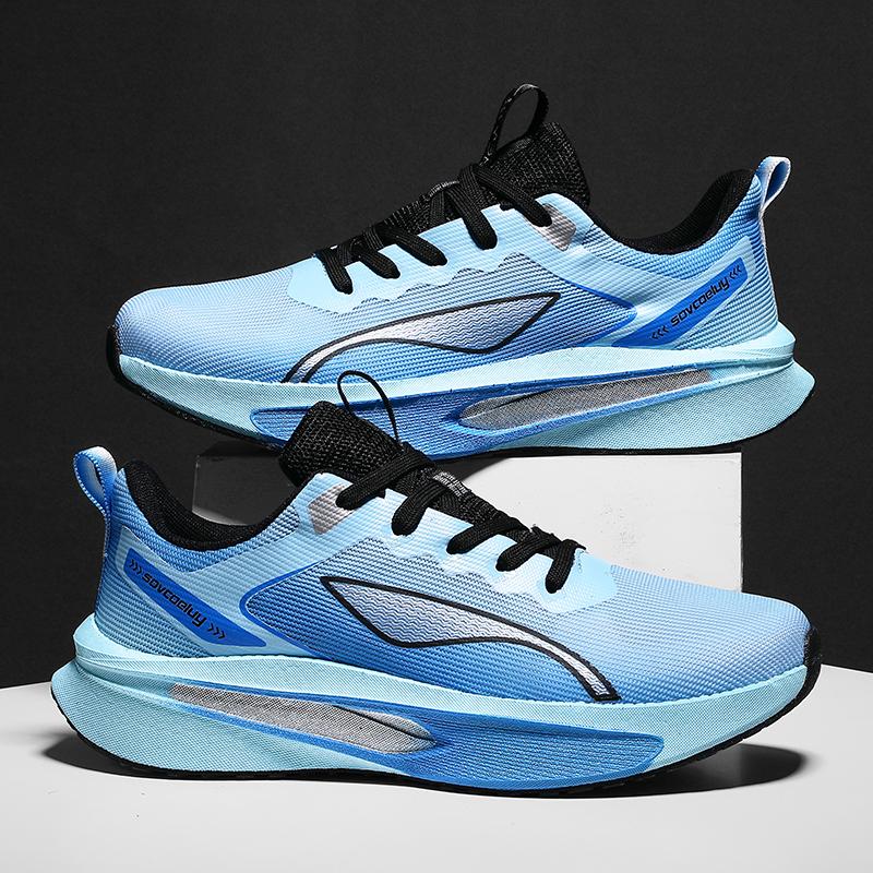 Unisex Full Carbon Plate Running Shoes Professional Marathon Racing Lightweight Bounce Cushion Breathable Sports Men Sneakers
