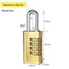 Waterproof & Rustproof Fingerprint Password Padlock for Homes, Dorms & Warehouses - Anti-theft Security