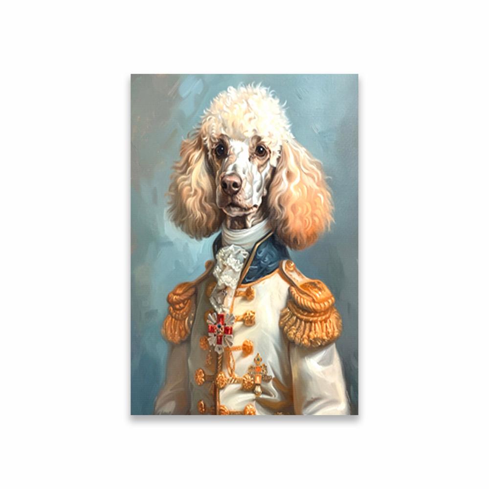 Custom Regal Portrait from Photo Prints King Dog Cat Royal Pet Canvas Painting Renaissance Animal Poster Personalized Gift De