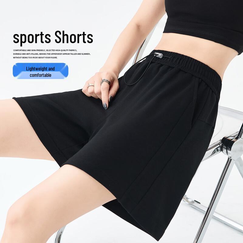 Women s Lightweight High-Waist A-Line Athletic Shorts M