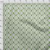 oneOone Georgette Viscose Light Green Fabric Block Sewing Craft Projects Fabric Prints By Yard 42 Inch