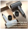 2200W Hair Dryer Low Radiation Double Negative Ion Blue Light Hydrating Care Electric Blow Drier Strong Wind Speed Drying