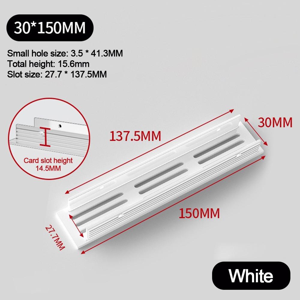 Aluminum Alloy Wardrobe Air Vent Decor Ventilator Grille Cover  Closet Shoe Wardrobe Accessories