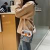 2025 European and American Retro PU Women's Shoulder Bag New Fashion Cat Bag Cartoon Owl Crossbody Bag Creative Coin Purse