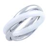 Silver Ring with Ceramics (1734438) 6.07 Gr. 925 Samples