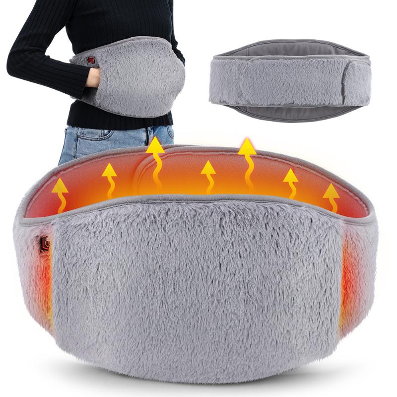 Electric Heating Belt Hand Warmer Winter Heater Waist Warmers Hot Compress Abdominal Lumbar Uterus Warming Pad Usb Charging