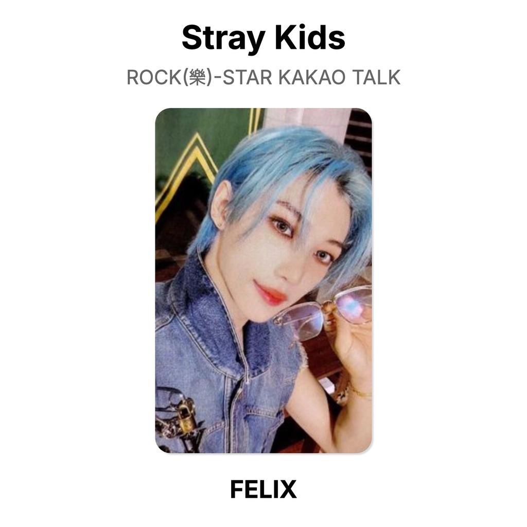Stray Kids ROCCIA()-STAR KAKAO TALK Fotocard Ufficiale