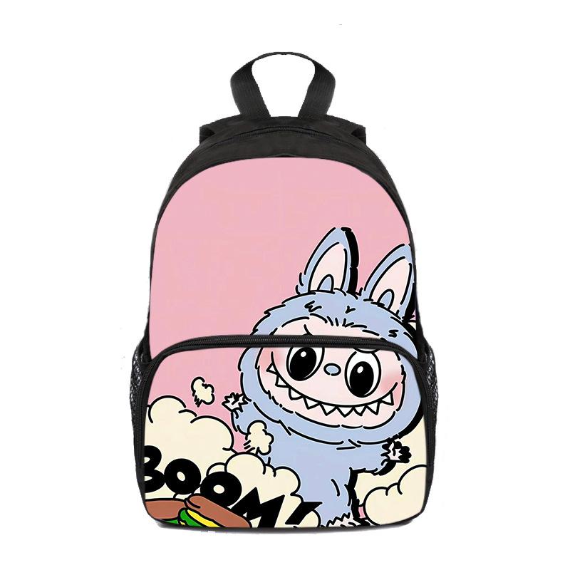 School Bag Elementary School Students Front Bag Cartoon Large Capacity Backpack Boys Fashion Backpack  5414