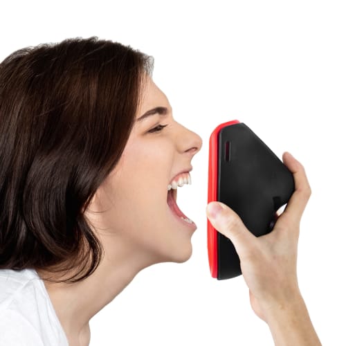 

Tilcare Voice Damper - Маска для подавления шума для певцов, Снятие стресса - Маска для крика для вокальной разминки, Сенсорная, Съемный регулируемый ремешок