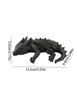 Resin dragon shaped reclining book dragon ornament Gothic style creative bookshelf home decoration