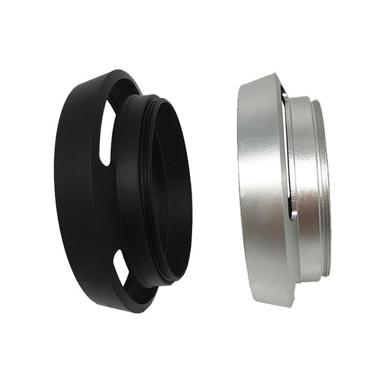 Parasolar Obiectiv Metalic Ventilate 35/37/39/40.5/43/46/49/52/55/58/62/67/72/77/82Mm Înșurubabil Protecție Obiectiv Pentru Canon Nikon