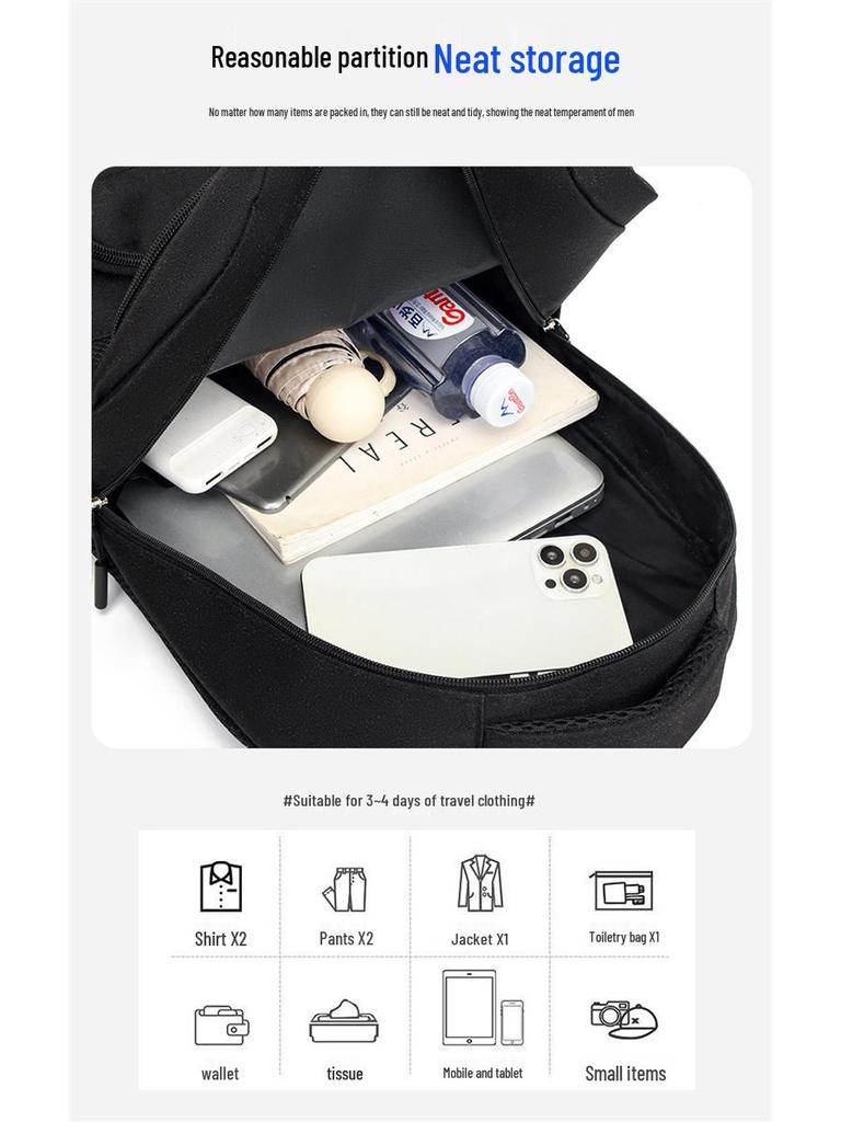 Water-Resistant Korean Style Backpack for Students - Large Capacity, Lightweight Computer Pack for Middle, High School & College