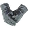 Guanti in Pelle Uomo Invernali da Equitazione Plus Velluto Ispessiti Caldi Antivento Impermeabili Touch Screen Inverno Equitazione Moto Crema