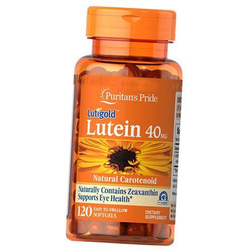 Lutein und Zeaxanthin, Lutein 40 mit Zeaxanthin, Puritan's Pride 60Gelkapseln (72367016)
