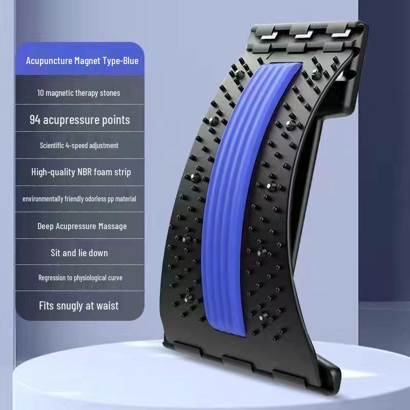 

Lumbar Soother: Back Pain Relief and Spine Stretching Cushion