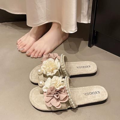 Damskie buty Nowe płaskie klapki do noszenia na zewnątrz