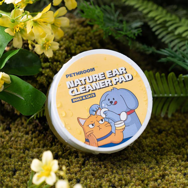 Nature Ear Cleaner Pad Dog Cat Ear Cleanser Ear Cleaning Ear Disease Prevention
