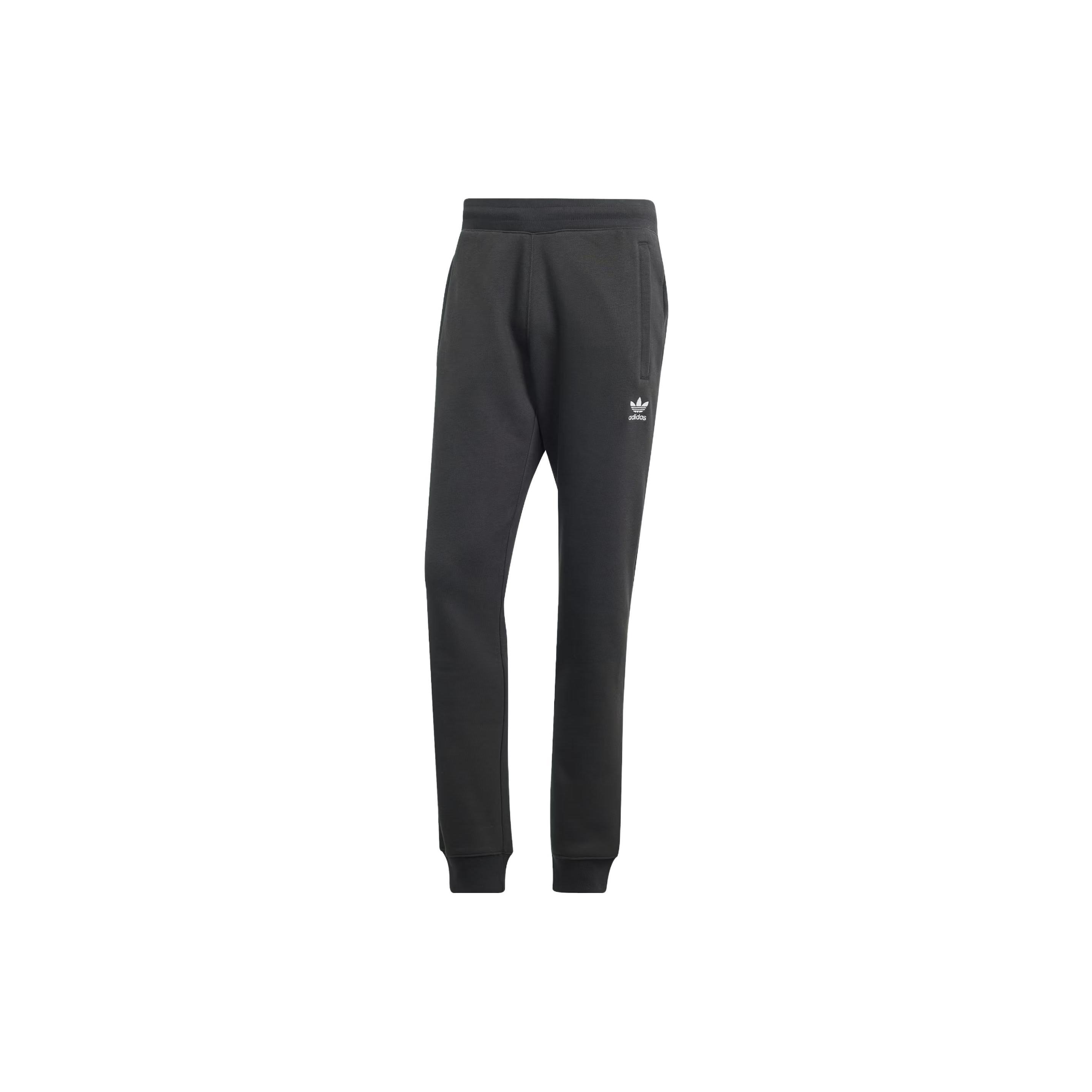 Adidas Originals Essential Трефойл Базовые Брюки Трикотажные Свитшоты Мужские Черные IR7798 XXL