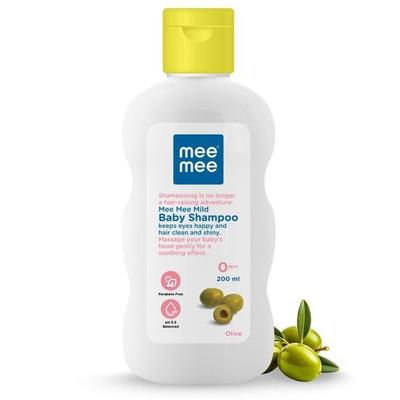 Mee Mee Łagodny Szampon dla Niemowląt (z Ekstraktami Owocowymi - 200 ml (Pojedyncze opakowanie))