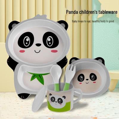 Infant Guard Panda Kids Dinnerware Set