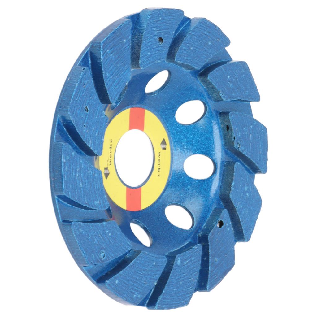 Grinding Cup Wheel 4 Inch Diamond Grinding Disc Angle Grinder Wheel for Polishing Blue