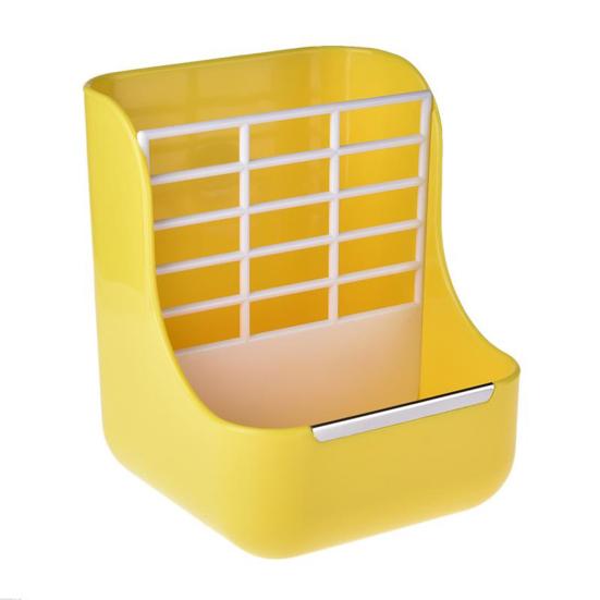2 in 1 Rabbit Guinea Pig Chinchilla Hay Grass Feeder Rack Pet Food Feeding Bowl