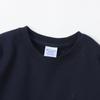 Champion Basic Crew Neck Long Embroidered Made In Women's Sweatshirt, Sleeve, Fleece, Cotton, USA, One-Point Logo, CW-Y018-370-S