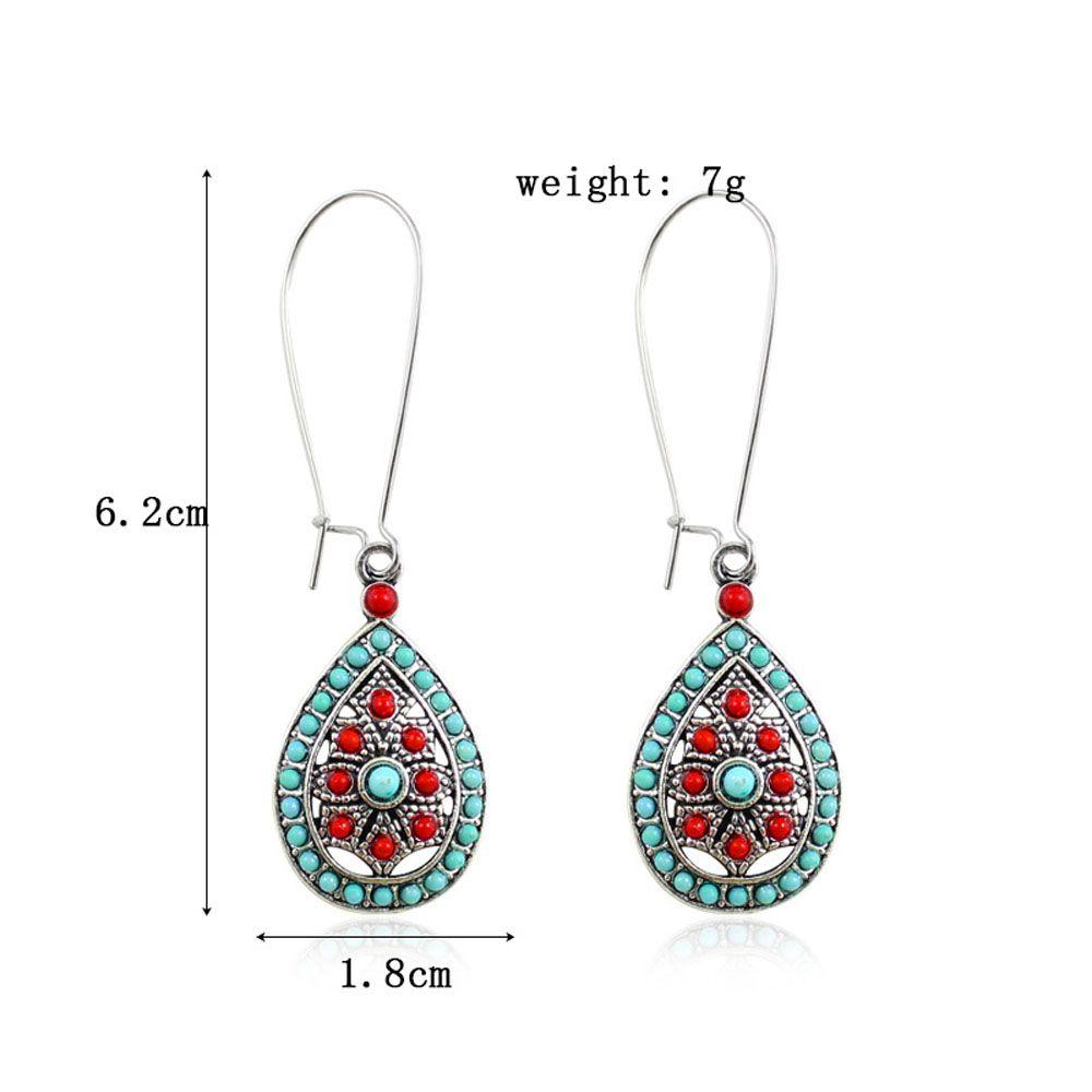 Indien Boho Damen Hängeparty Ohrringe Schmuck Modeaccessoires Ohrstecker