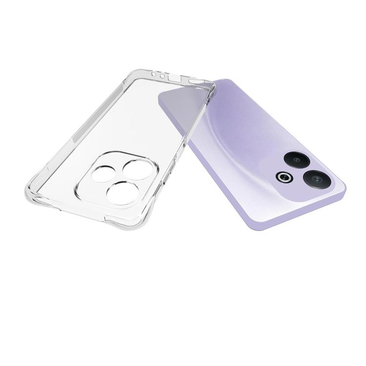 Für OPPO A5 Pro 5G Stoßfest Rutschfest Verdicktes TPU Handyhülle