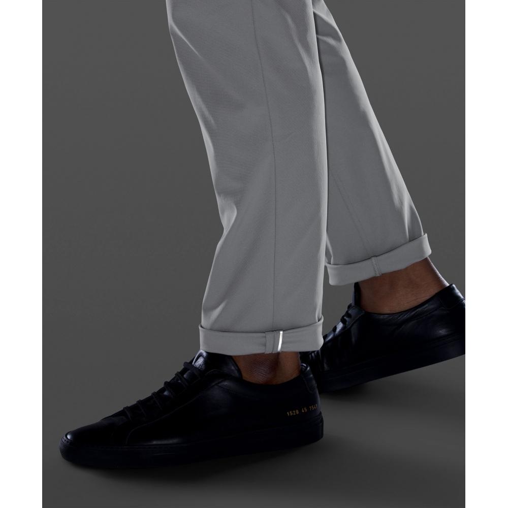 Lululemon Abc Classic Fit 5 Pocket Pant 32l  Warpstreme Silver Drop