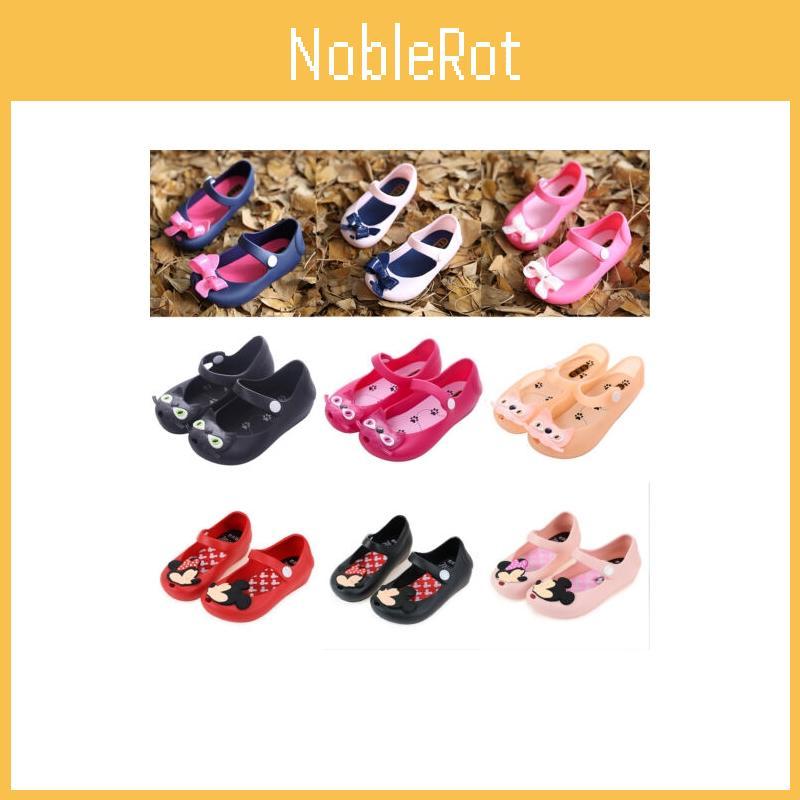 Lovely Kids Girls Cartoon Mickey Minnie Sandals Casual Summer Beach Jelly Shoes Kids' Clothing