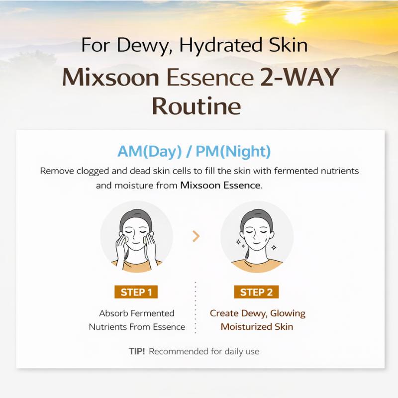 mixsoon Bean Essence 60ml X 2Ea/ 2.02 Fl Oz X 2Ea