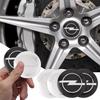 4 ks 56mm Dekorativní nálepky emblémů středových krytek kol automobilu Pro Opel Astra H G J Insignia Mokka Zafira Corsa Vectra C D Antara
