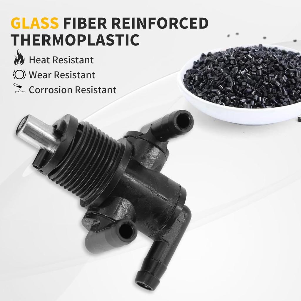 KIPA Gas Fuel Shut-Off Petcock Valve Switch 7052161 For Polaris Sportsman 335 325 330 400 500 600 700 3-Way Petcock Valve Switch