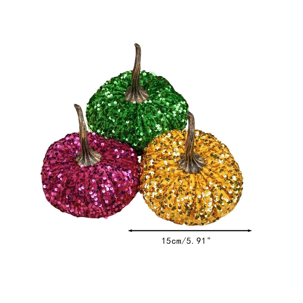 Pumpkin Trio for Thanksgiving Home Decoration
