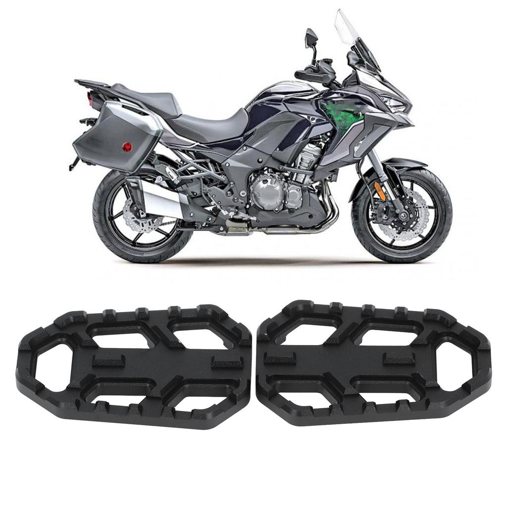 1 Paar Motorrad-Fußrasten Anti-Rutsch CNC-Aluminiumlegierung Motorrad-Fußstütze für X300 650 1000