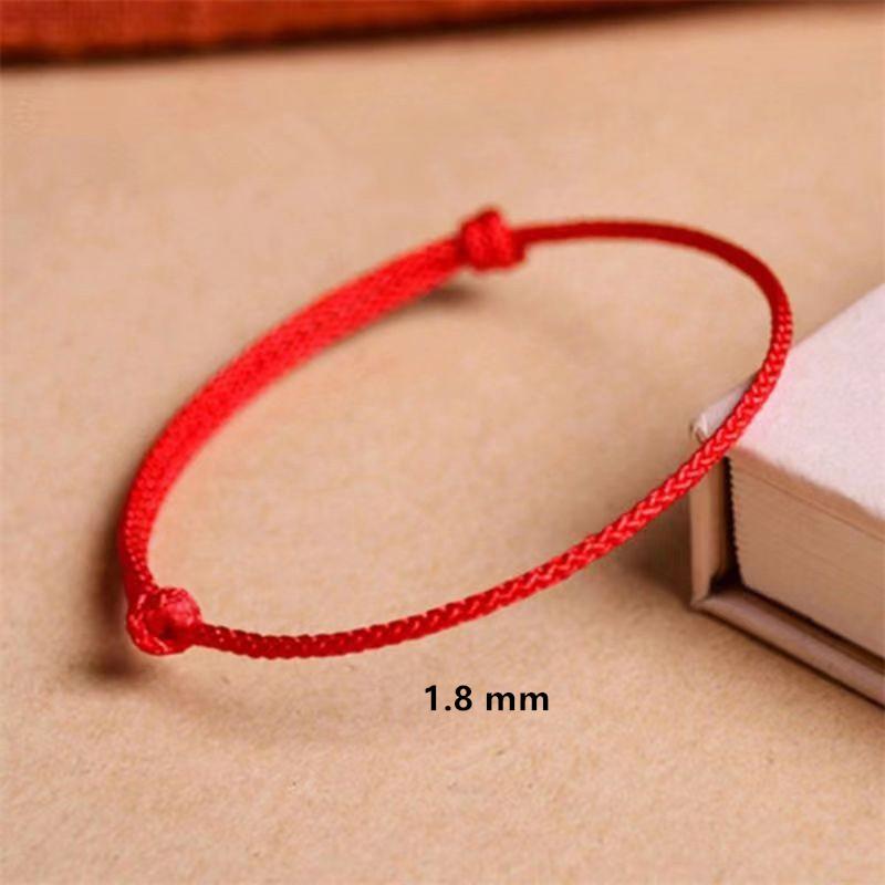 

Handmade Red Lucky Knot Bracelet Rope Lucky Bangle Women Lovers DIY Best Friends Lucky Bracelet Size Adjust Drop Shipping