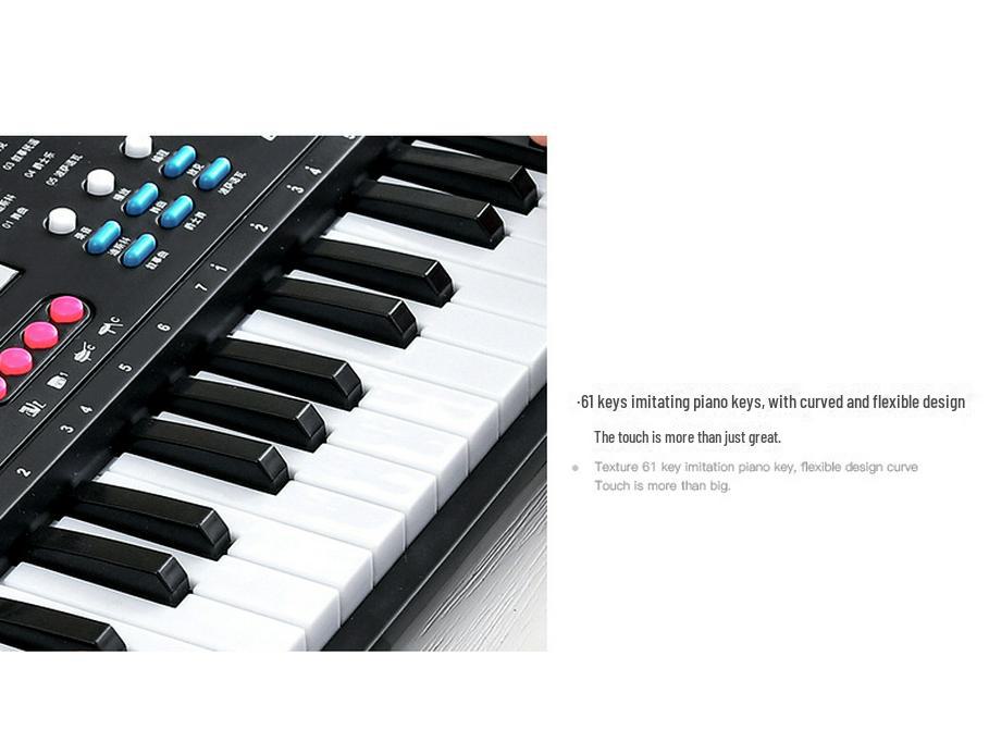 61-Key Children's Electronic Piano for Early Childhood Education