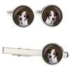 Jack Russell Terrier - Cufflinks and Tie with Your Photo, a Suit Decoration, Men's Jewelry from the Brand.