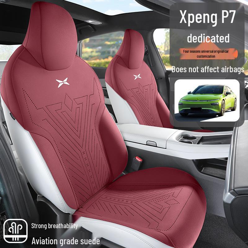 Xpeng P7 Universal Semi-Surround Car Seat Cover for All Seasons