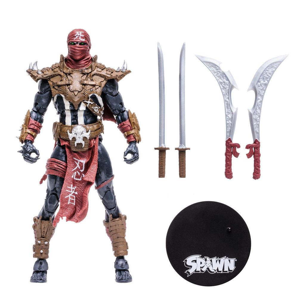 McFarlane Toys Spawn Ninja Spawn 7-inch Action Figure with Accessories