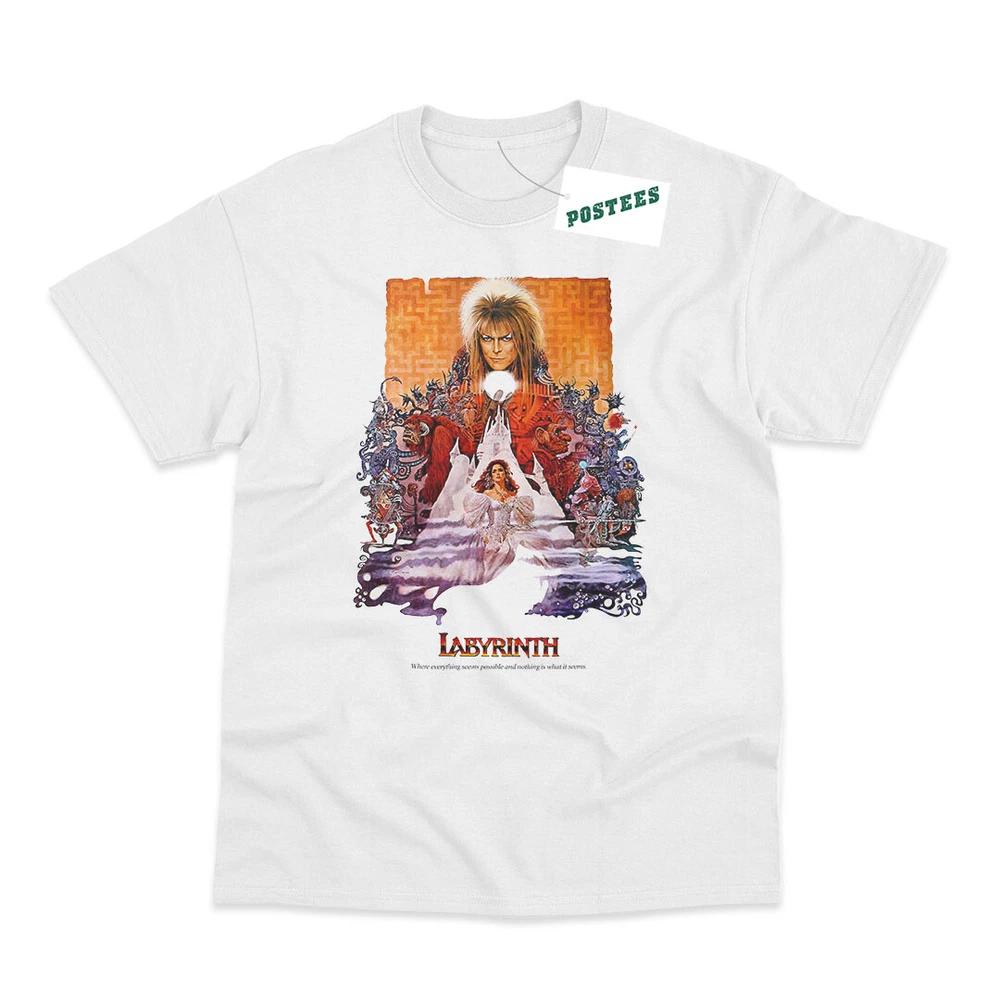 Retro Movie Poster Inspired By Labyrinth Direct To Garunisext Printed TShirt M