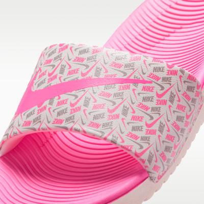 Nike Kawa Kids' Outdoor Slippers Pink