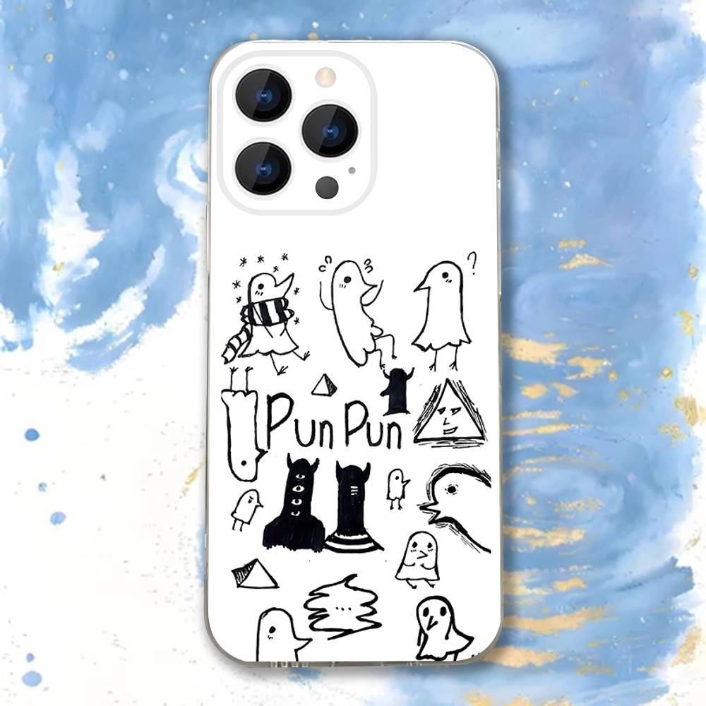 Gute Nacht Oyasumi Punpun Transparente weiche Hülle für iPhone 17,16,15,14,13,12,11,Pro,Max,Plus, X,XS,XR,SE4,E Mini