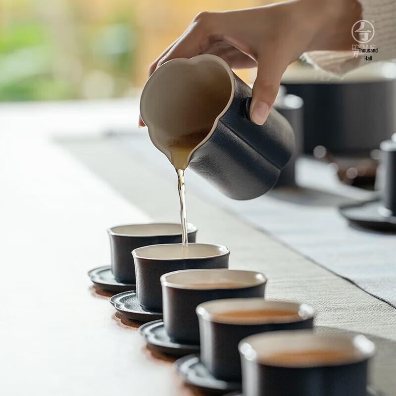 Edenus Ceramic Kung Fu Tea Set with Gift Box