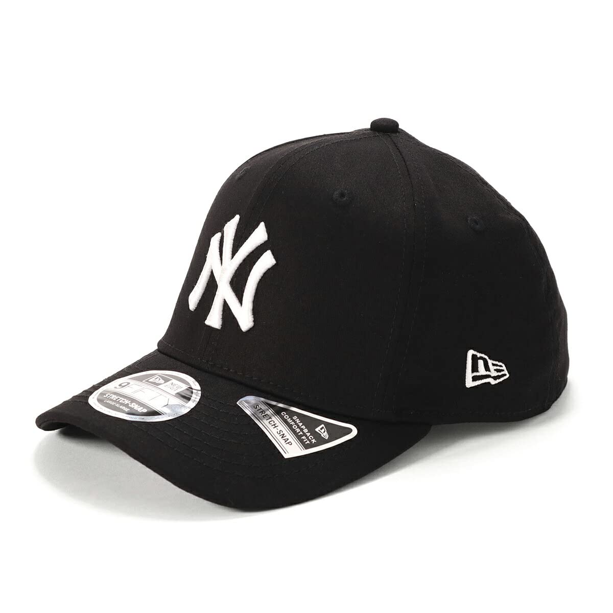 

New Era Stretch Snap MLB NY Size NEYYAN BLK 23J Cap, Black/White, S/M (950SS), SWHI,