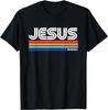Jesus King Retro Vintage Design T-Shirt Mens Womens Tees Top Unisex T-Shirt Mens Womens Tees Top